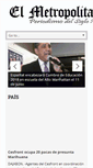 Mobile Screenshot of elmetropolitano.com.do
